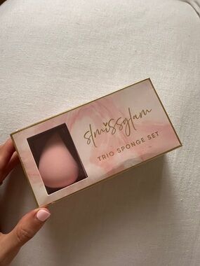 SLmiss Glam Trio Sponge Set - Pink Makeup Sponges